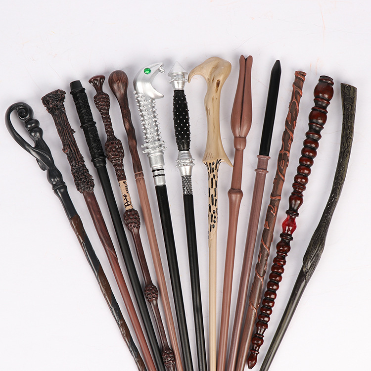 Harry Potter Magic Wand Hermione Dumbledore Little Wolf Star Sneep Magic Wand Naked Stick Voldemort Malfoy