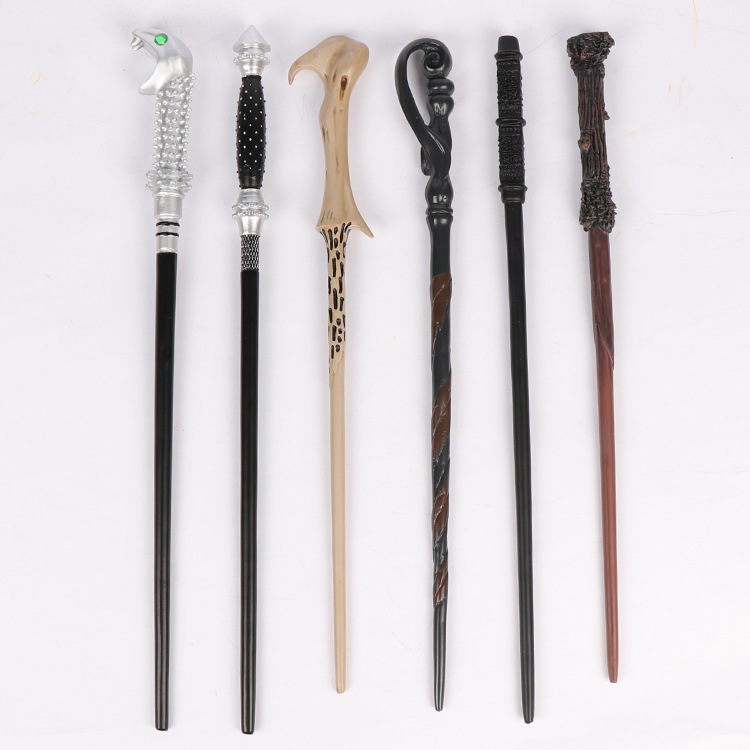Harry Potter Magic Wand Hermione Dumbledore Little Wolf Star Sneep Magic Wand Naked Stick Voldemort Malfoy