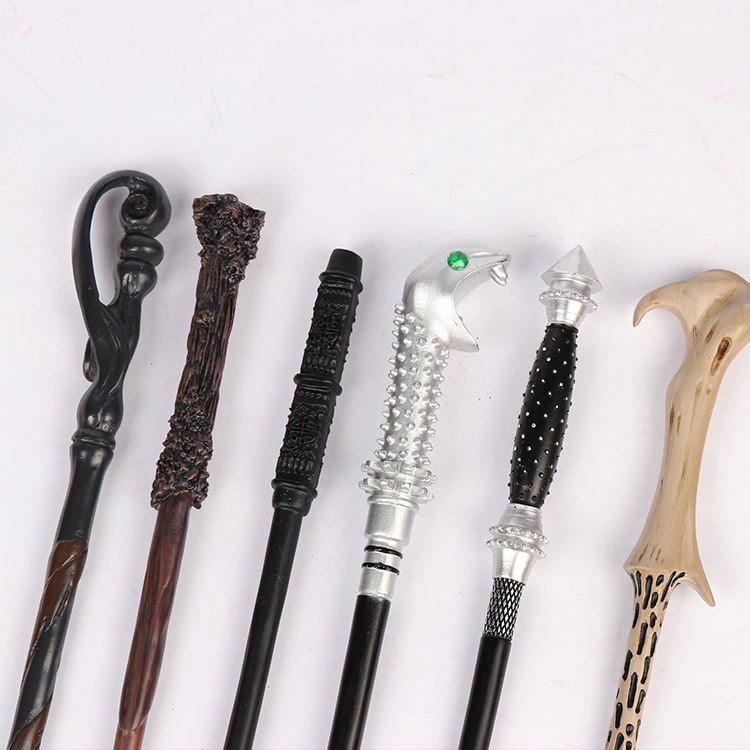 Harry Potter Magic Wand Hermione Dumbledore Little Wolf Star Sneep Magic Wand Naked Stick Voldemort Malfoy
