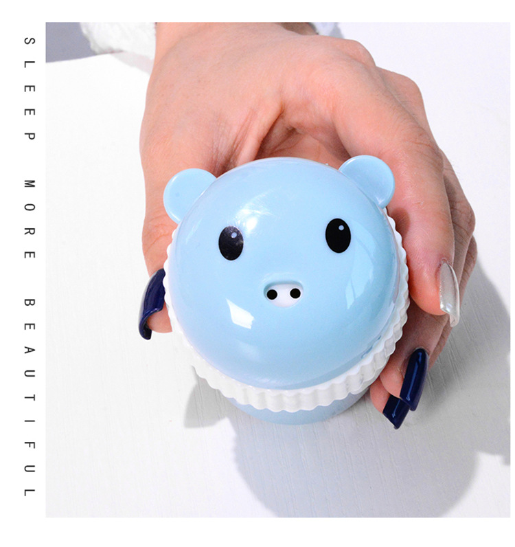 Plastic Cartoon Toothpick Box Creative European Bear Toothpick Tin Simple Living Room Home Portable round Toothpick Holder Plastic Cartoon Toothpick Box Creative European Bear Toothpick Tin Simple Living Room Home Portable round Toothpick Holder
