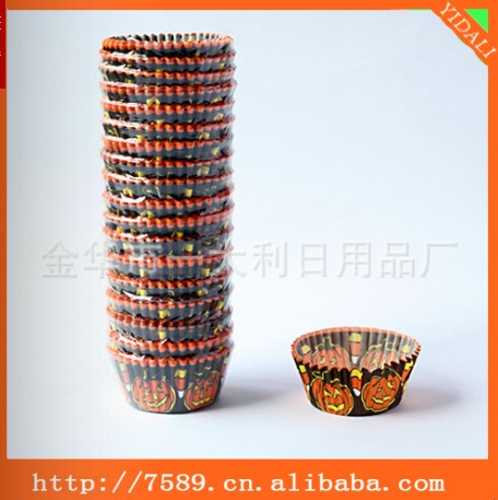 [manufacturers direct marketing] opp toothpick a Halloween cake cupcake paper cup.