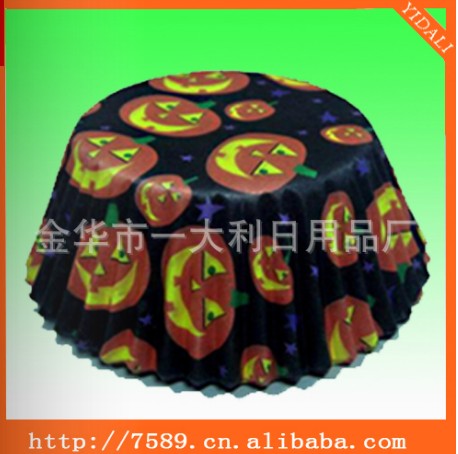 [manufacturers direct marketing] opp toothpick a Halloween cake cupcake paper cup.
