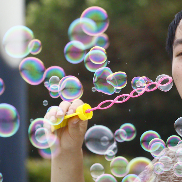 Children&#039;s 38cm Large Cartoon Bubble Blowing Stick Toys Bubble Sword Outdoor Toys Stall Toys Bubble Blowing Water