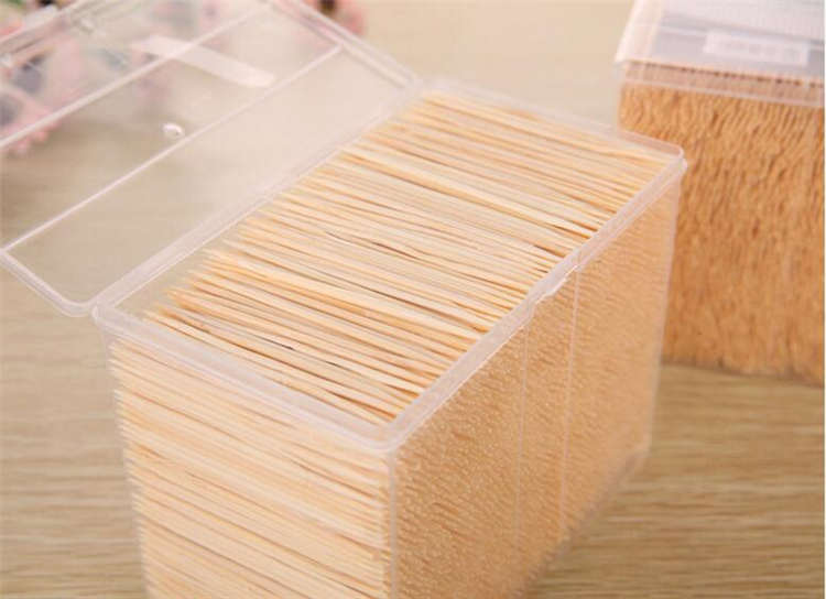 A3-20 Ultra-Fine Bamboo Toothpick Large Plate Toothpick Double Pointed Double-Headed Natural Bamboo Toothpick about 3500 Pieces A3-20 Ultra-Fine Bamboo Toothpick Large Plate Toothpick Double Pointed Double-Headed Natural Bamboo Toothpick about 3500 Pieces