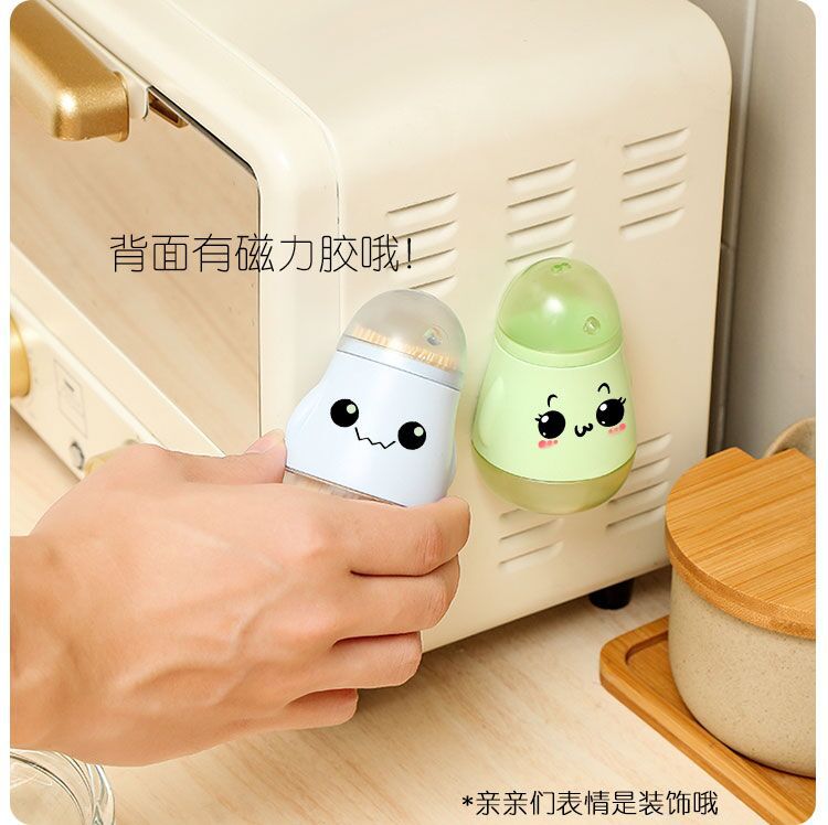 Magnet Toothpick Box Creative Refrigerator Stickers Toothpick Tin Portable Toothpick Holder Living Room Toothpick Box