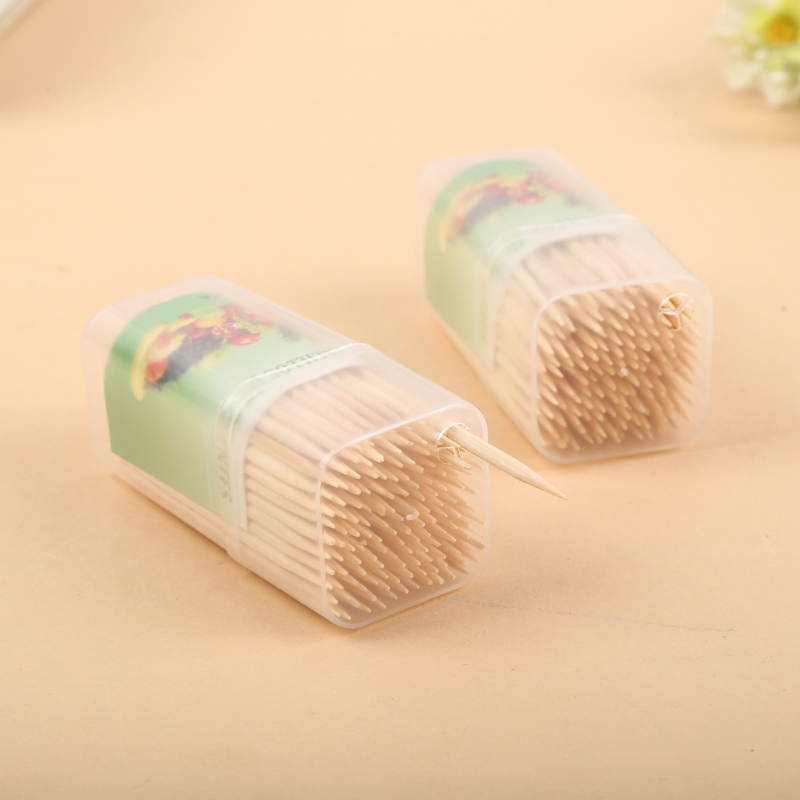 New Disposable Toothpick Home Essential Bottled Toothpick Environmentally Friendly Double-Headed Toothpick