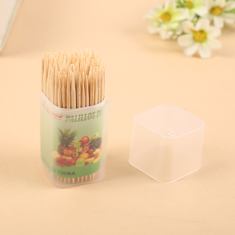 New Disposable Toothpick Home Essential Bottled Toothpick Environmentally Friendly Double-Headed Toothpick