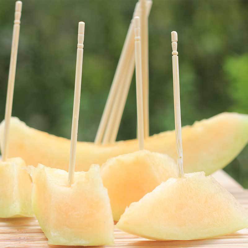 Toothpick Bamboo Disposable Bamboo Stick Long and Thick Toothpick Disposable Fruit Toothpick Skewers Toothpick Cake Fork