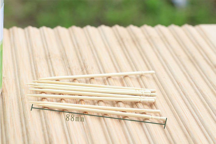 Toothpick Bamboo Disposable Bamboo Stick Long and Thick Toothpick Disposable Fruit Toothpick Skewers Toothpick Cake Fork