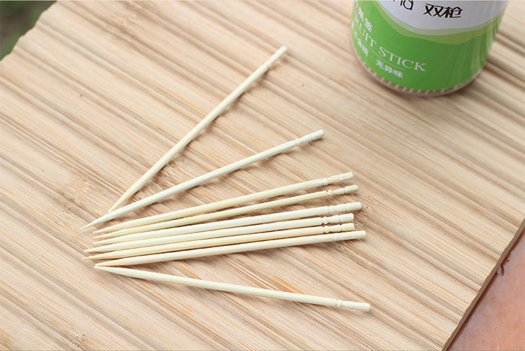 Toothpick Bamboo Disposable Bamboo Stick Long and Thick Toothpick Disposable Fruit Toothpick Skewers Toothpick Cake Fork