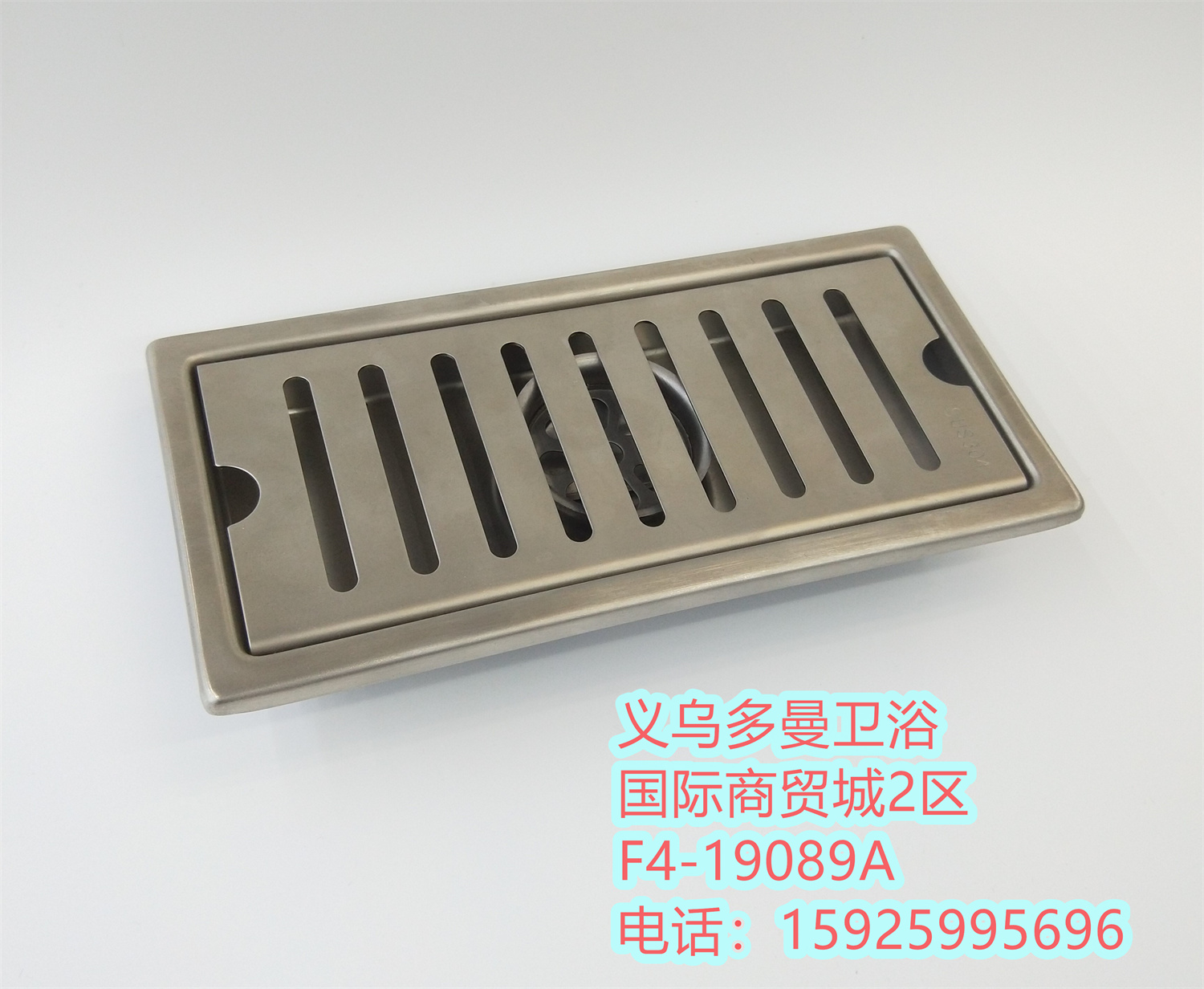 New Stainless Steel 304 Floor Drain Bathroom Building Materials Drainer Strip Floor Drain