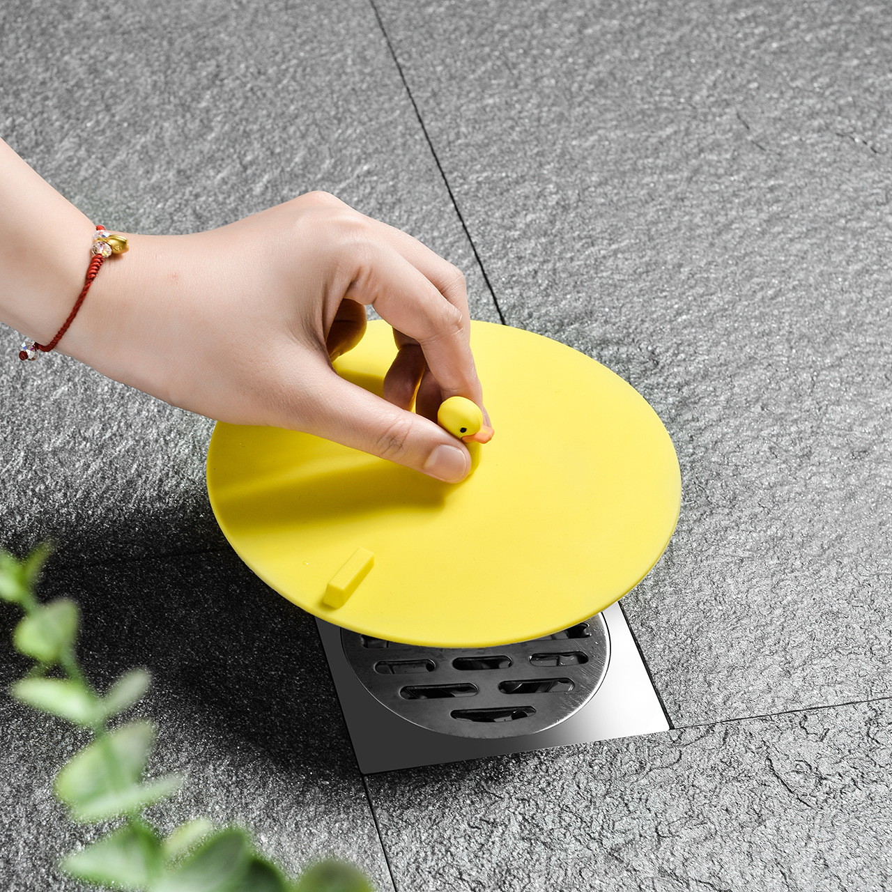 Silicone Deodorant Floor Drain Cover Sewer Deodorant Round Kitchen Bathroom Water Plug Invisible Floor Drain Pool Seal Cover
