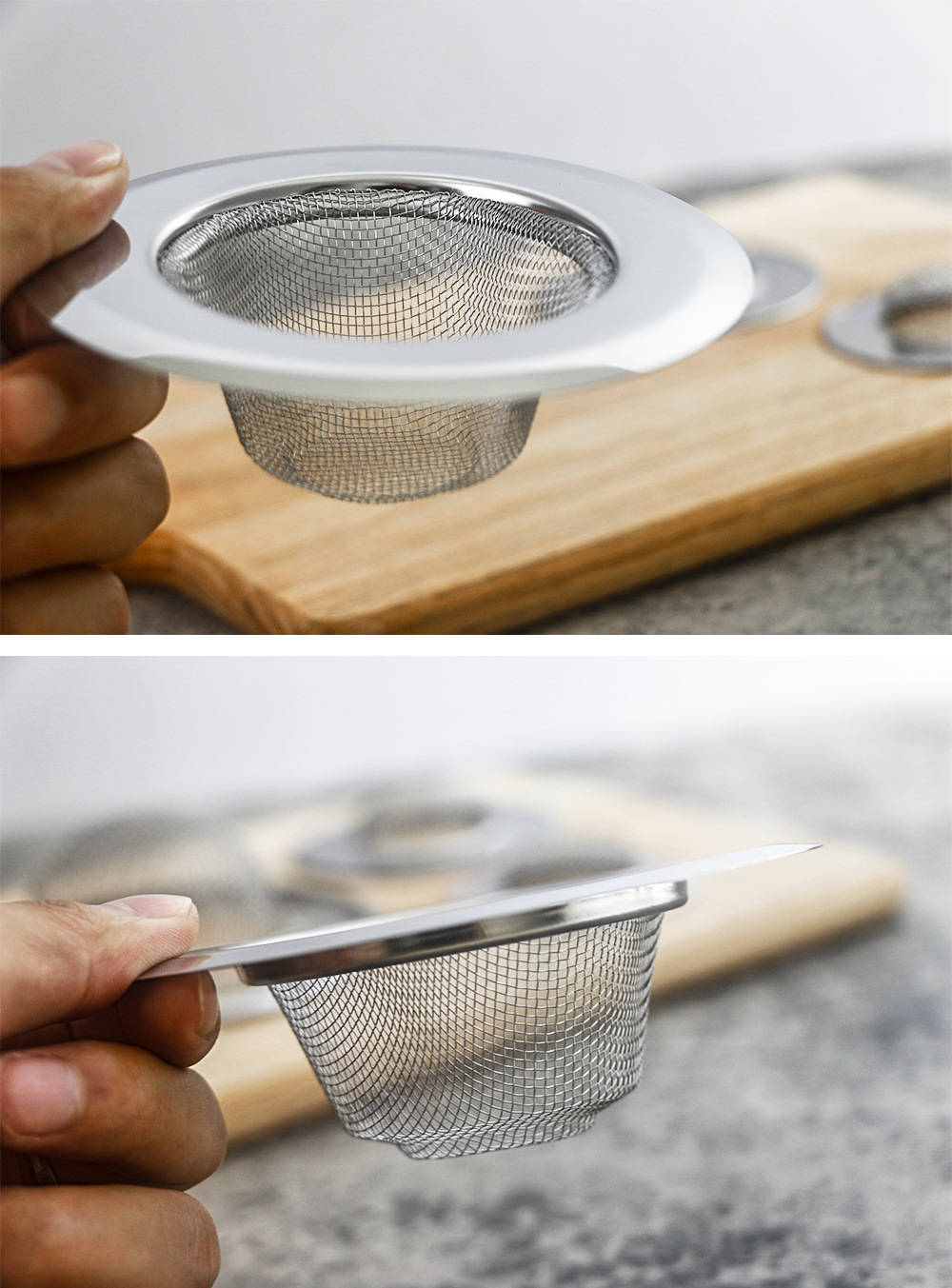 Factory in Stock Stainless Steel Sink Strainer Floor Drain Kitchen Vegetables Basin Bathroom Plug Screen Dregs Filter Factory in Stock Stainless Steel Sink Strainer Floor Drain Kitchen Vegetables Basin Bathroom Plug Screen Dregs Filter