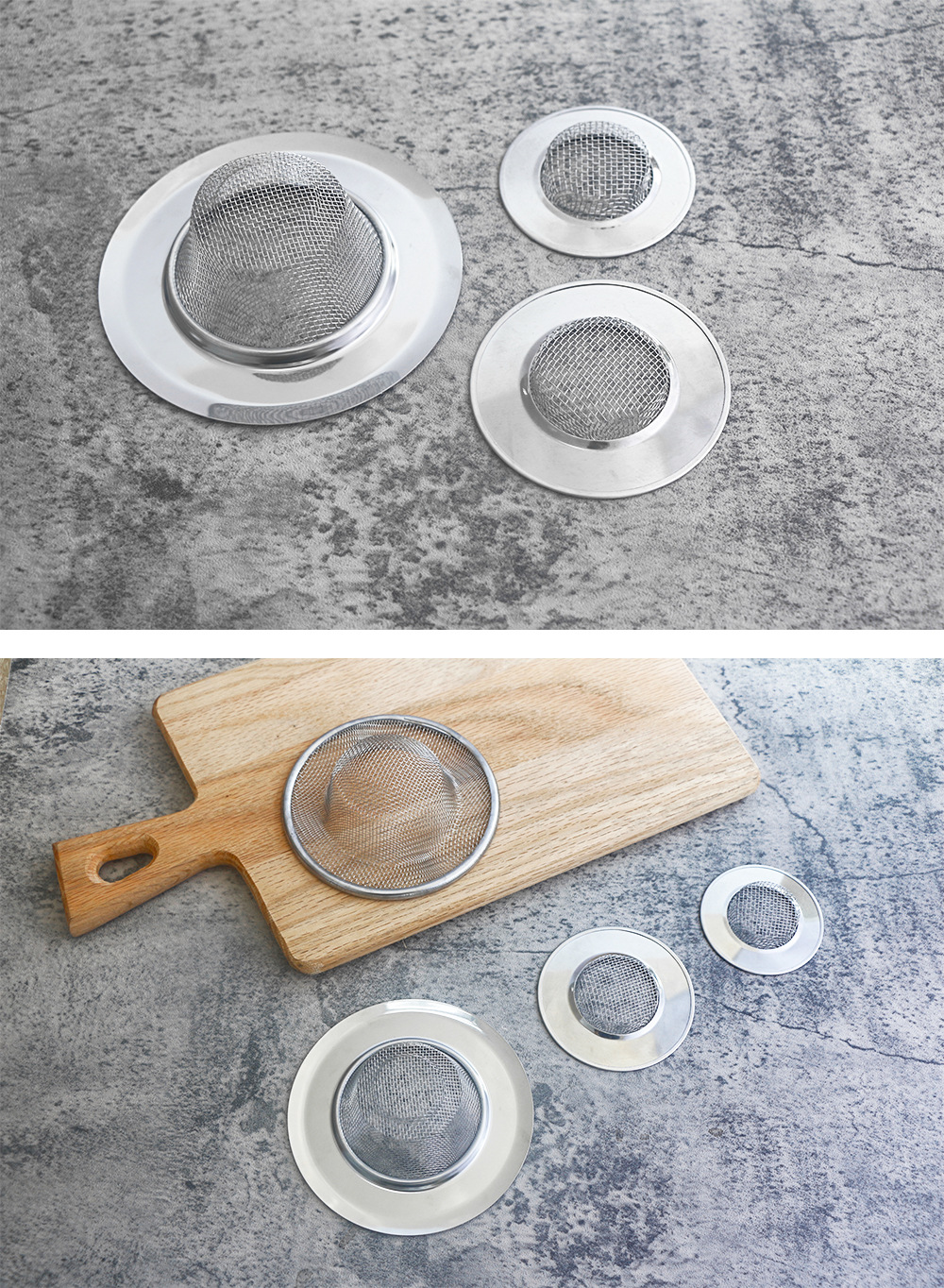 Factory in Stock Stainless Steel Sink Strainer Floor Drain Kitchen Vegetables Basin Bathroom Plug Screen Dregs Filter Factory in Stock Stainless Steel Sink Strainer Floor Drain Kitchen Vegetables Basin Bathroom Plug Screen Dregs Filter