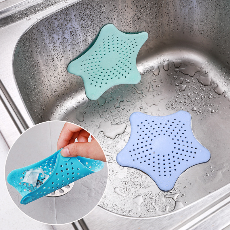 Sewer Drain Pool Hair Filter Kitchen Sink Anti-Blocking Floor Drain Cover Bathroom Hair Filter Net