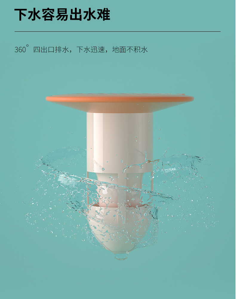 Floor Drain Odor Preventer Sewer Deodorant Cover Closure Anti-Odor Insect-Proof Artifact Toilet Cockroach Insect Proof Cover Floor Drain Odor Preventer Sewer Deodorant Cover Closure Anti-Odor Insect-Proof Artifact Toilet Cockroach Insect Proof Cover