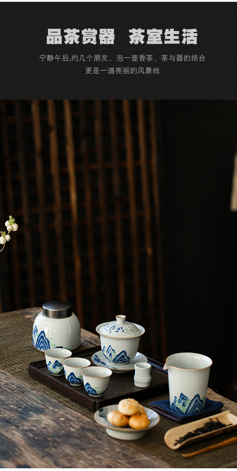 ThreeForce Cover Bowl Tea Cup Vintage Ceramic Handmade Tea Bowl Tea Cup Japanese Tea Bowl Household Tea Bowl Large ThreeForce Cover Bowl Tea Cup Vintage Ceramic Handmade Tea Bowl Tea Cup Japanese Tea Bowl Household Tea Bowl Large