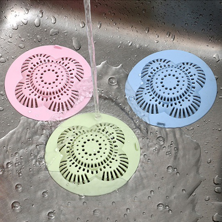Creative round Sink Anti-Blocking Floor Drain Cover Filter Bathroom Sewer Hair Filter Factory Direct Sales