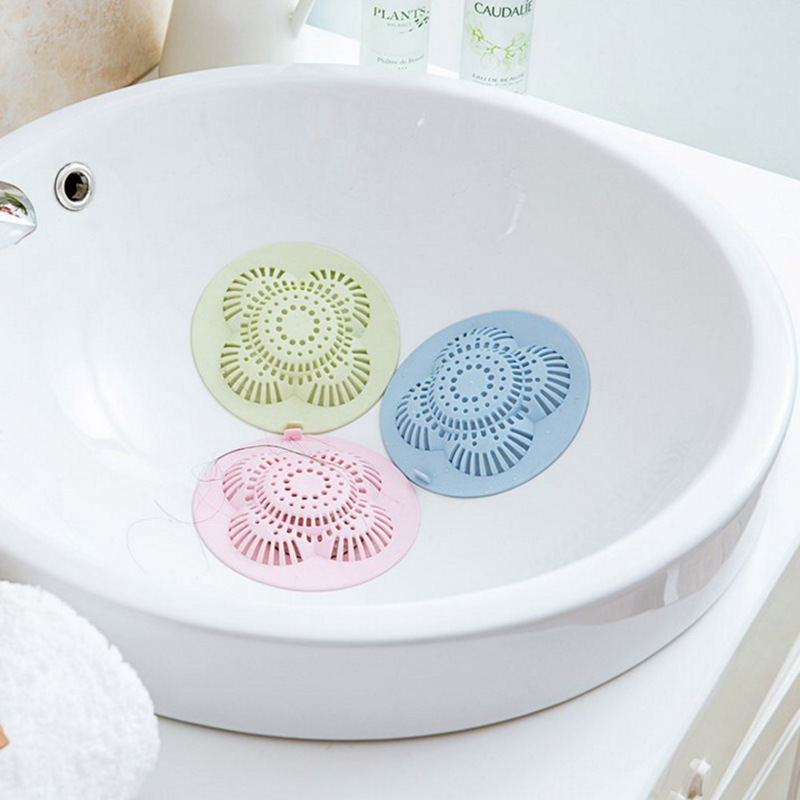 Creative round Sink Anti-Blocking Floor Drain Cover Filter Bathroom Sewer Hair Filter Factory Direct Sales