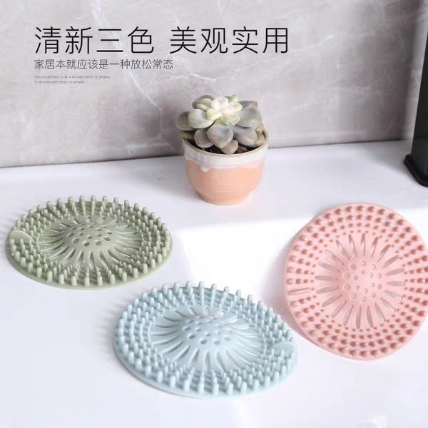 New Material Silicone Floor Drain Filter Plug Sink Drain Filter Net Bathroom Hair Filter Plug Anti-Blocking Sewer New Material Silicone Floor Drain Filter Plug Sink Drain Filter Net Bathroom Hair Filter Plug Anti-Blocking Sewer