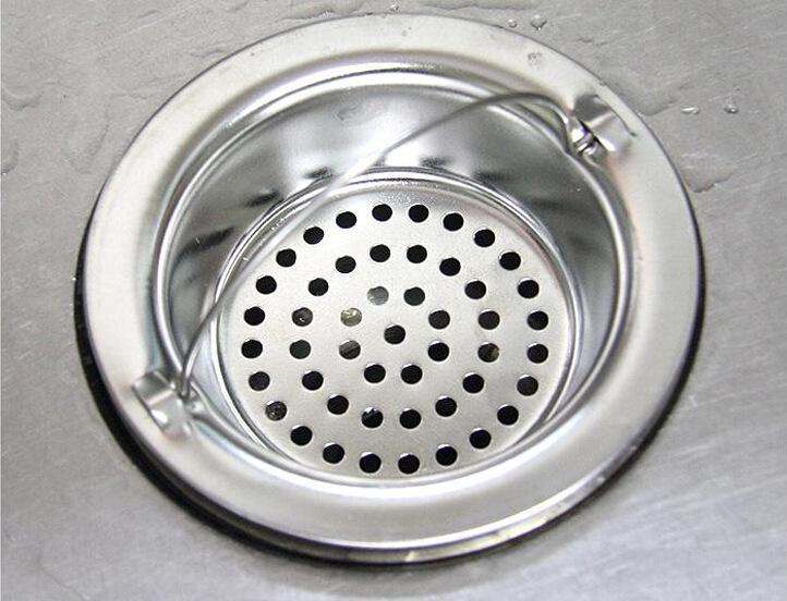 Kitchen Stainless Steel Sink Filter Net Sink Anti-Blocking Net Bathroom Drain Anti-Plug Floor Drain Stainless Steel