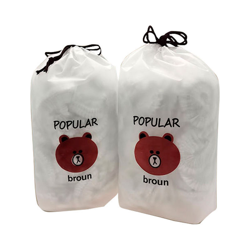 Disposable FreshKeeping Bowl Cover Household Refrigerator Leftovers Bowl Cover Sealed Fresh Bag MultiPurpose Bowl Cover