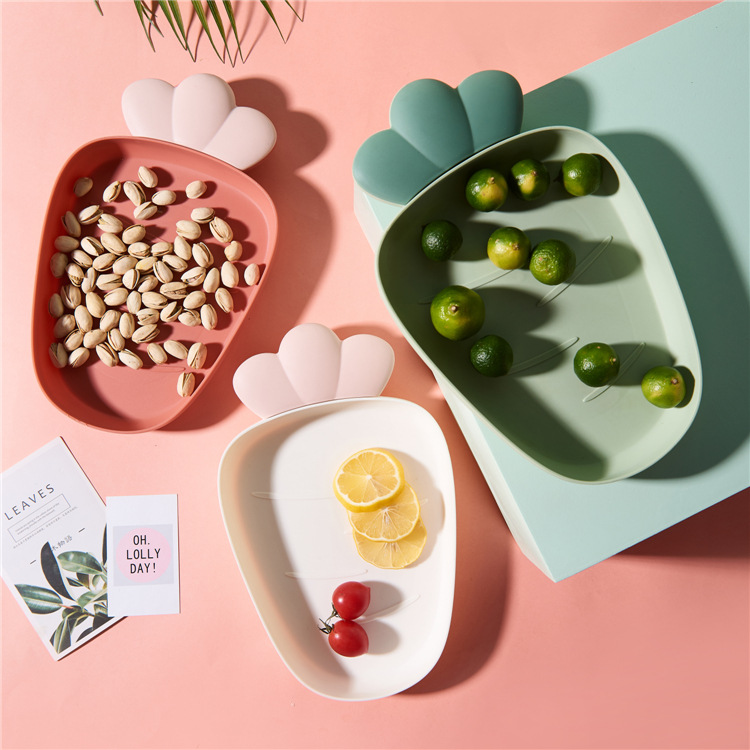 plastic fruit plate Nordic style household modern living room fruit plate creative snacks dessert cake dry fruit plate plastic fruit plate Nordic style household modern living room fruit plate creative snacks dessert cake dry fruit plate