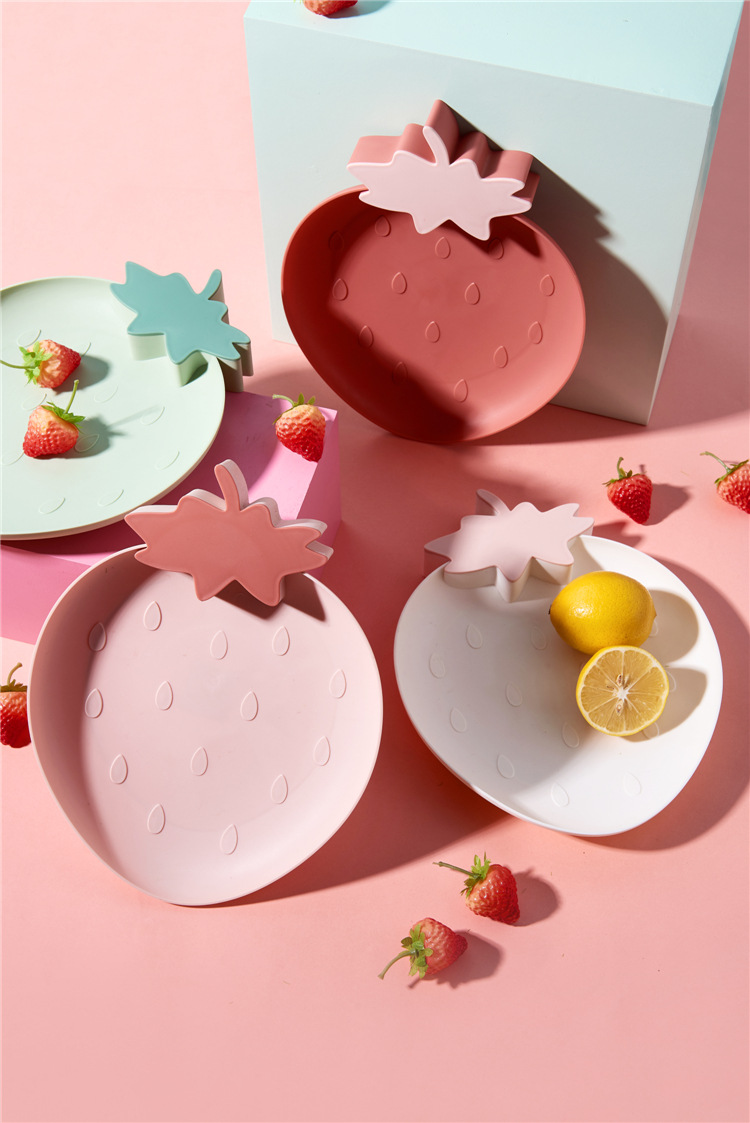 plastic fruit plate Nordic style household modern living room fruit plate creative snacks dessert cake dry fruit plate plastic fruit plate Nordic style household modern living room fruit plate creative snacks dessert cake dry fruit plate