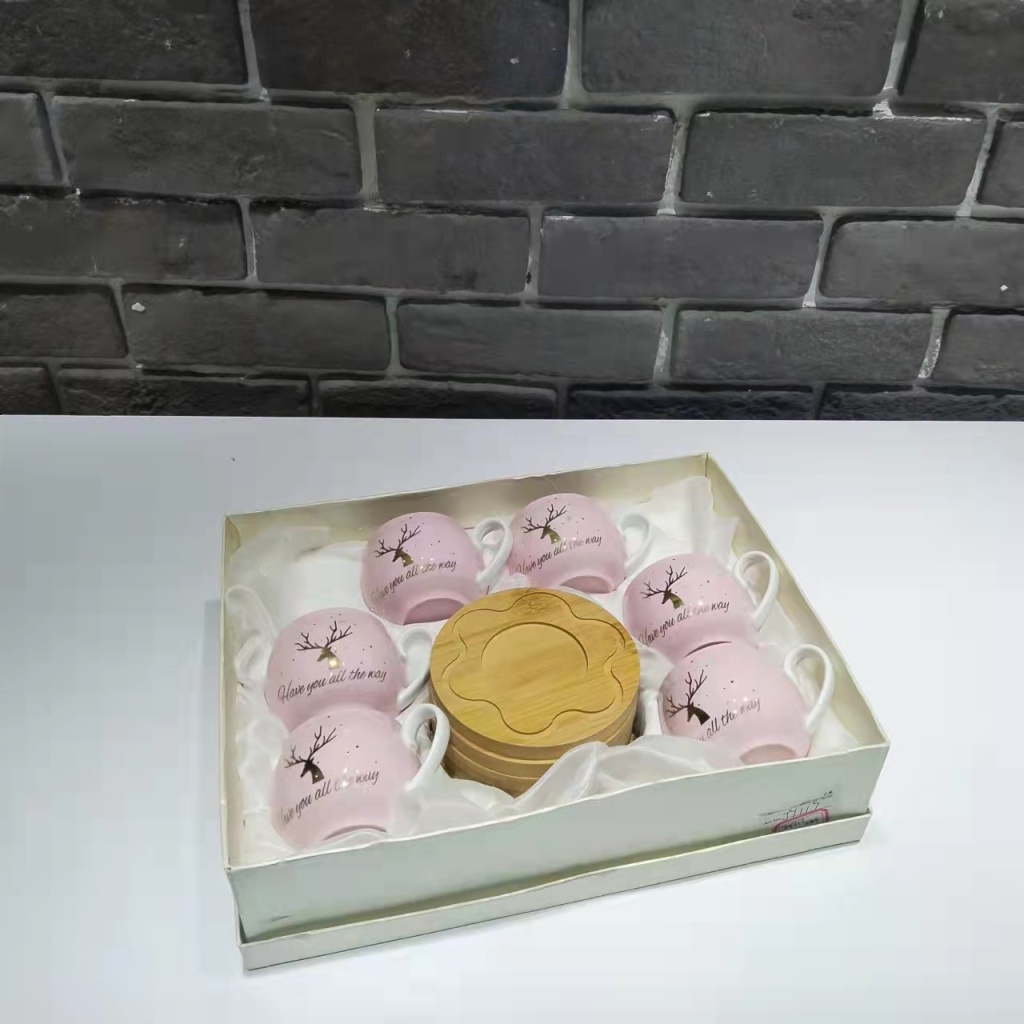 6 Cups 6 Plates Coffee Set Set Ceramic Coffee Set Set Ceramic Cup Ceramic Plate Gift Ceramic Points Exchange 6 Cups 6 Plates Coffee Set Set Ceramic Coffee Set Set Ceramic Cup Ceramic Plate Gift Ceramic Points Exchange