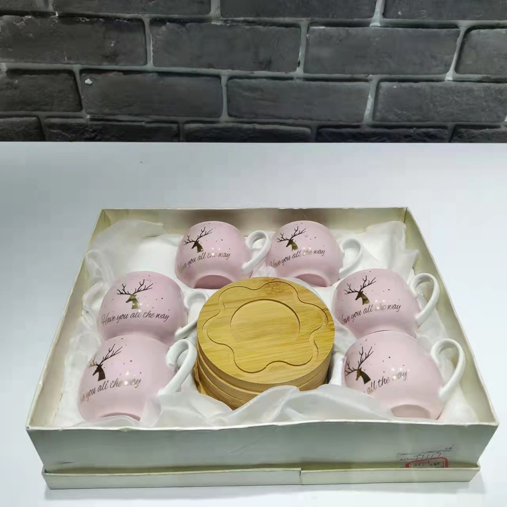 6 Cups 6 Plates Coffee Set Set Ceramic Coffee Set Set Ceramic Cup Ceramic Plate Gift Ceramic Points Exchange 6 Cups 6 Plates Coffee Set Set Ceramic Coffee Set Set Ceramic Cup Ceramic Plate Gift Ceramic Points Exchange
