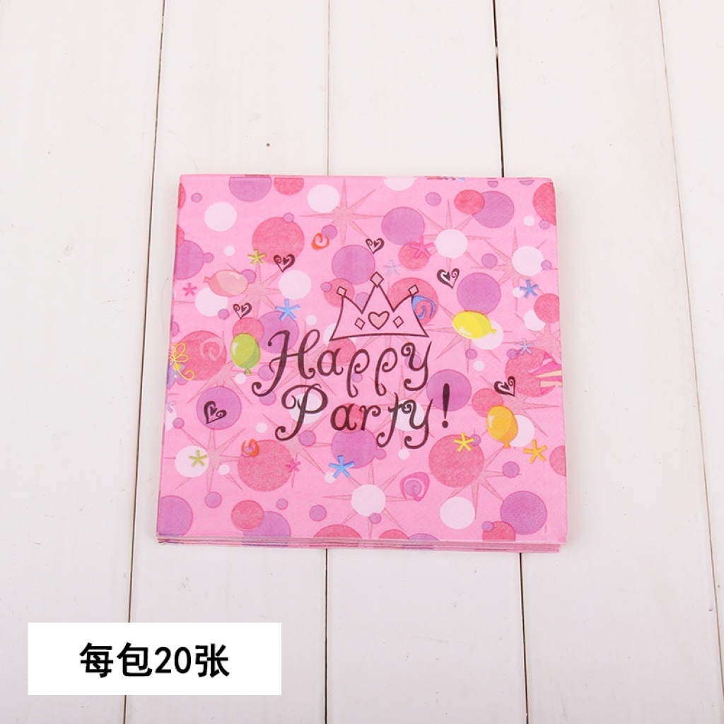Children's Birthday Party Napkin Mat Tissue Cartoon Picnic Dinner Plate Tissue Mat Napkin Decoration Party Supplies Children's Birthday Party Napkin Mat Tissue Cartoon Picnic Dinner Plate Tissue Mat Napkin Decoration Party Supplies