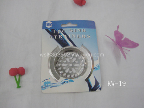 Factory direct kitchen floor drain stainless KW-19 network spent water leaking floor drain filter 