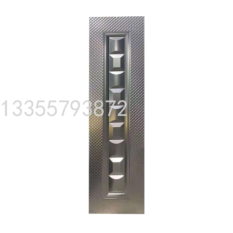 Factory Direct Sales Cold Rolled Plate Embossed Door Panel Anti-Theft Door Panel Carved Door Surface Can Be Set Square