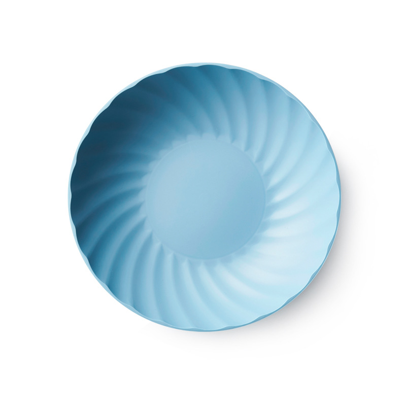 Home creative fruit plate simple multifunctional plastic candy plate PP thick durable environmental friendly snack plate
