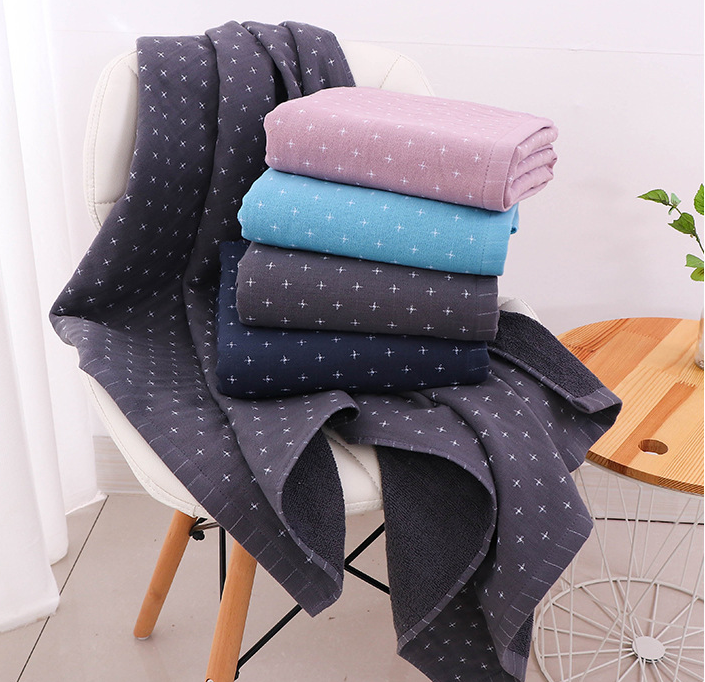 Pet Morning Qingchen Morning Star Gauze All Cotton Face Towel Breathable Comfortable Bath Towel Gift Set Pet Morning Qingchen Morning Star Gauze All Cotton Face Towel Breathable Comfortable Bath Towel Gift Set