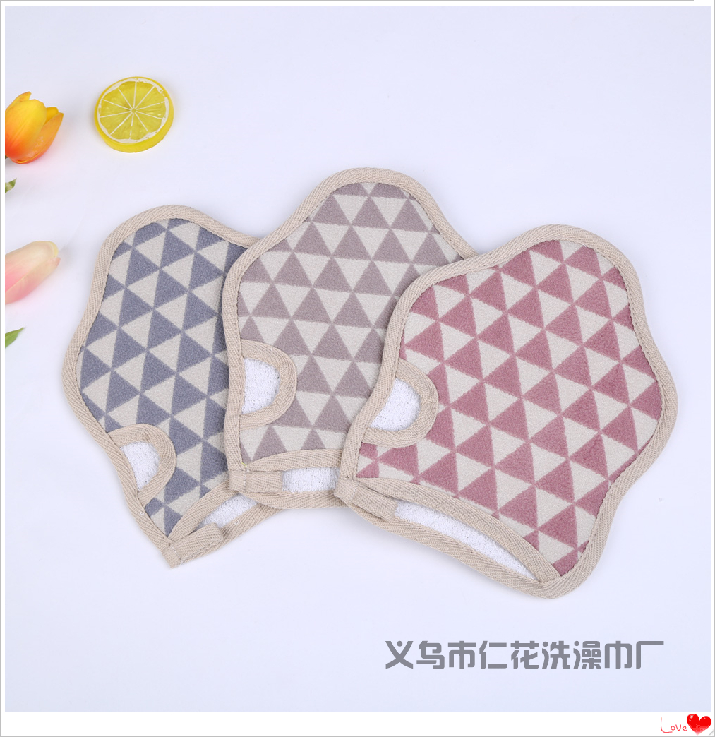 Decontamination bath towel Adult does not hurt the skin three thick rubbing bath towel mud exfoliating thickened gloves bath soft outfit
