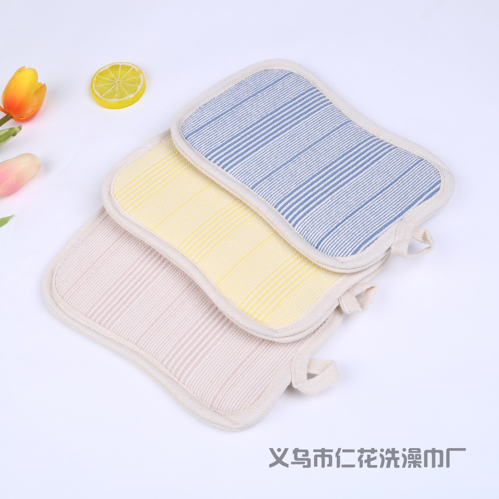 Double face rubbing towel female back rubbing towel Adult rubbing artifact rub ashes rub mud gloves Scrub strong wipe bath towel male