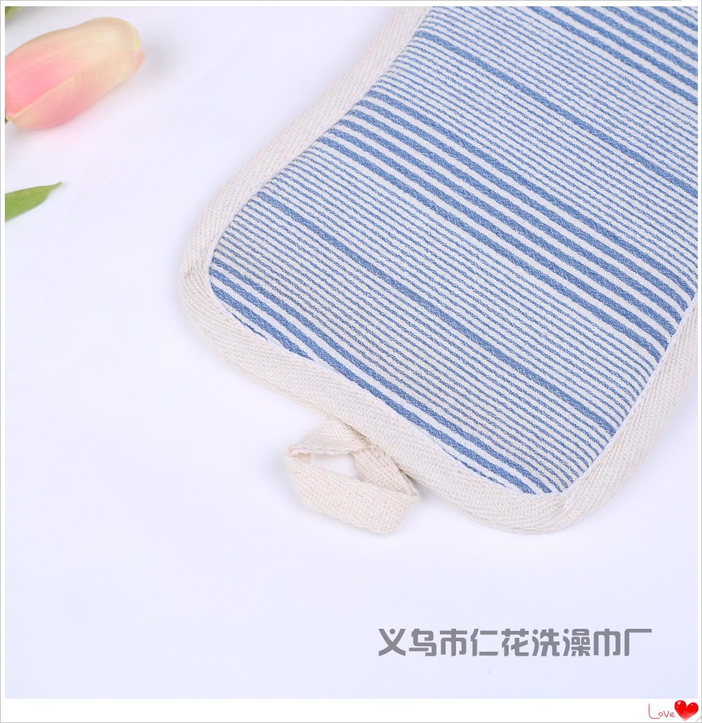Double face rubbing towel female back rubbing towel Adult rubbing artifact rub ashes rub mud gloves Scrub strong wipe bath towel male