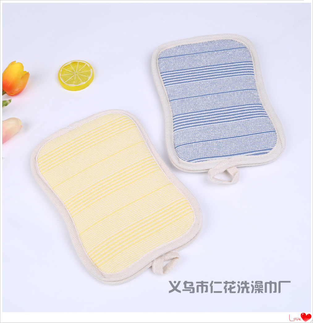 Double face rubbing towel female back rubbing towel Adult rubbing artifact rub ashes rub mud gloves Scrub strong wipe bath towel male
