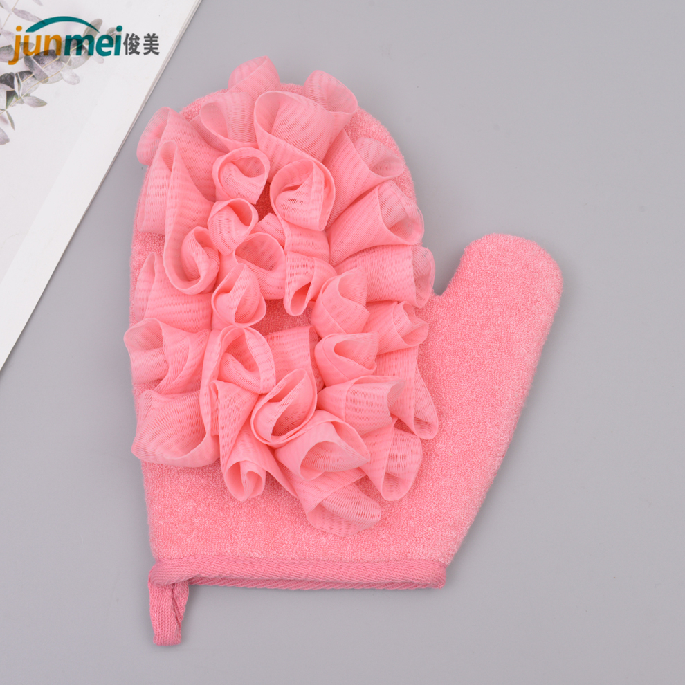 Multi-Scenario Available Bath Towel Bath Back Rub Rub Mud Gray Good Helper Does Not Hurt the Skin Loofah Various Colors