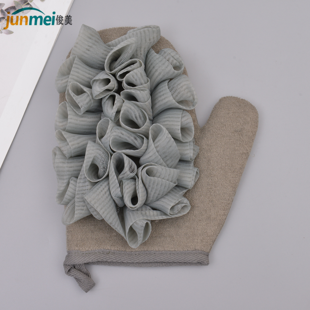 Multi-Scenario Available Bath Towel Bath Back Rub Rub Mud Gray Good Helper Does Not Hurt the Skin Loofah Various Colors