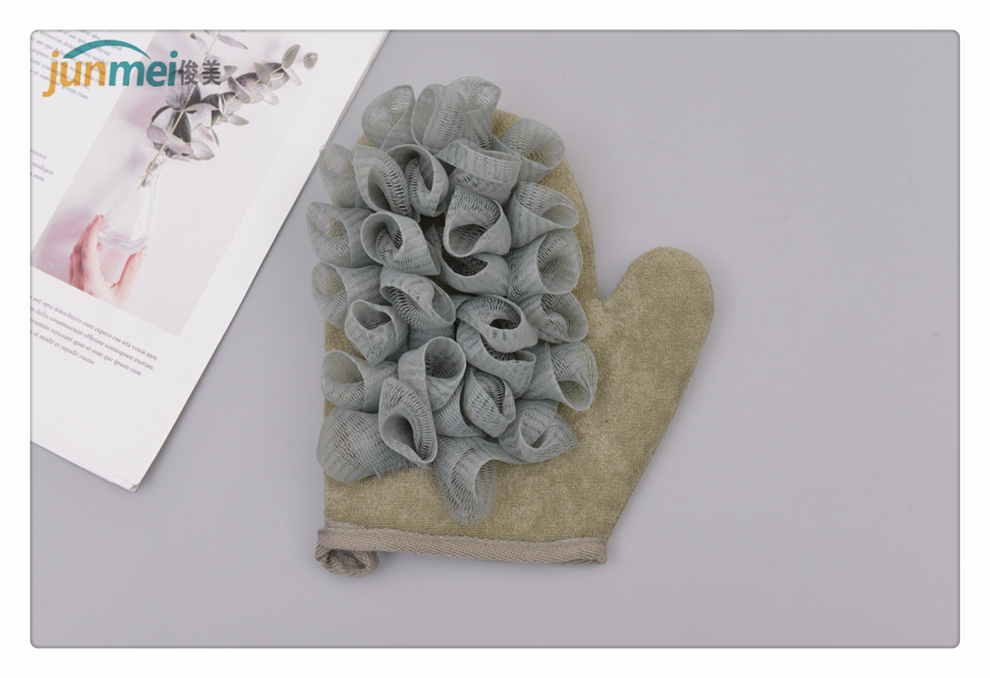 Multi-Scenario Available Bath Towel Bath Back Rub Rub Mud Gray Good Helper Does Not Hurt the Skin Loofah Various Colors