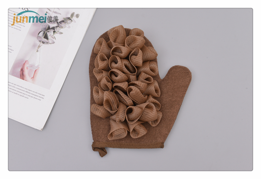 Multi-Scenario Available Bath Towel Bath Back Rub Rub Mud Gray Good Helper Does Not Hurt the Skin Loofah Various Colors