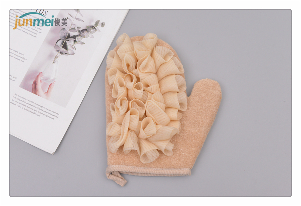 Multi-Scenario Available Bath Towel Bath Back Rub Rub Mud Gray Good Helper Does Not Hurt the Skin Loofah Various Colors