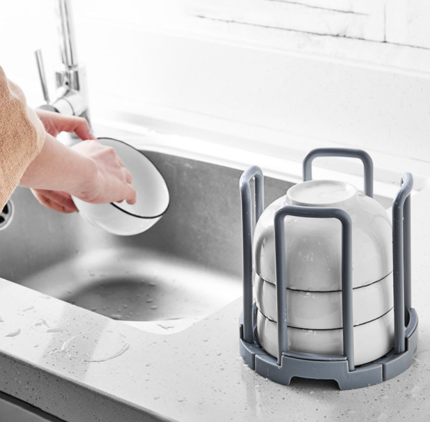 Kitchen Drain Bowl Rack Kitchen Tableware Storage Rack Bowl Rack Cabinet inside Storage Dish Rack Kitchen Rack