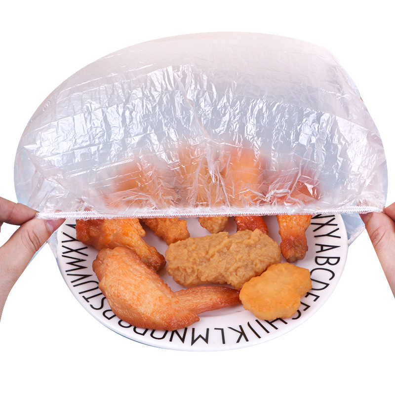 Grade Disposable Plastic Wrap Sets Refrigerator Leftovers Bowl Cover SelfSealing Seal Fresh Cover Bowl Cover Table Cover
