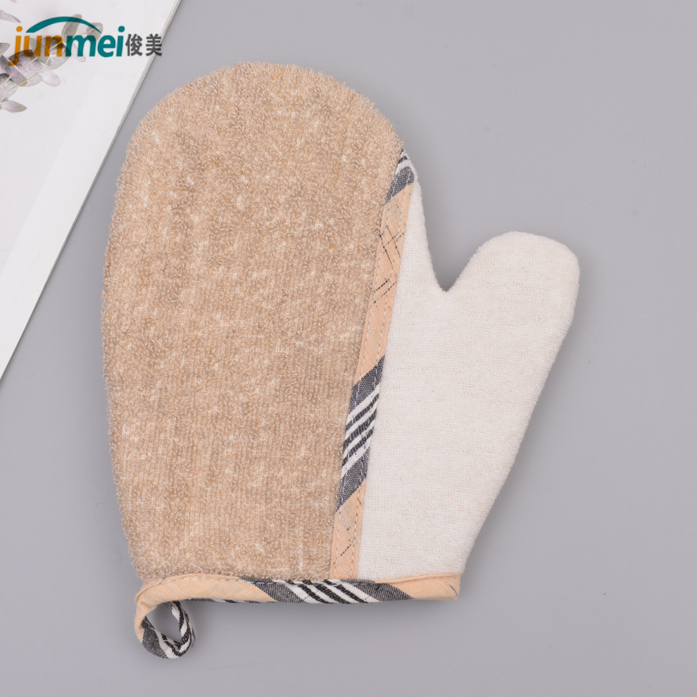 Bath Gloves Strong Back Rubbing Decontamination Good Helper Adult Rubbing Back Double-Sided Bath Bath Towel Mud Rubbing Bath Towel