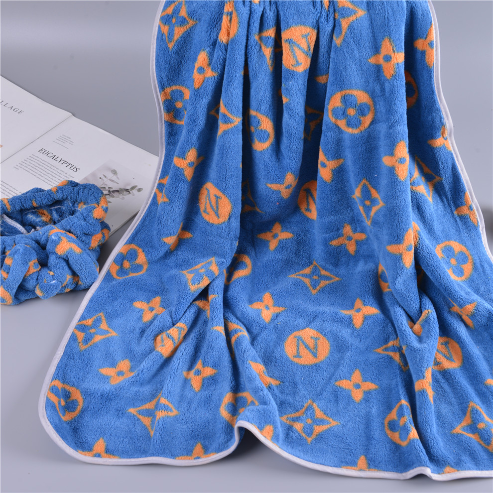 Household Men and Women Bathing Bath Towel Adult Wearable Large Bath Towel Water-Absorbing Quick-Drying Pure Cotton Cute Embroidery Children Wrapping Towel