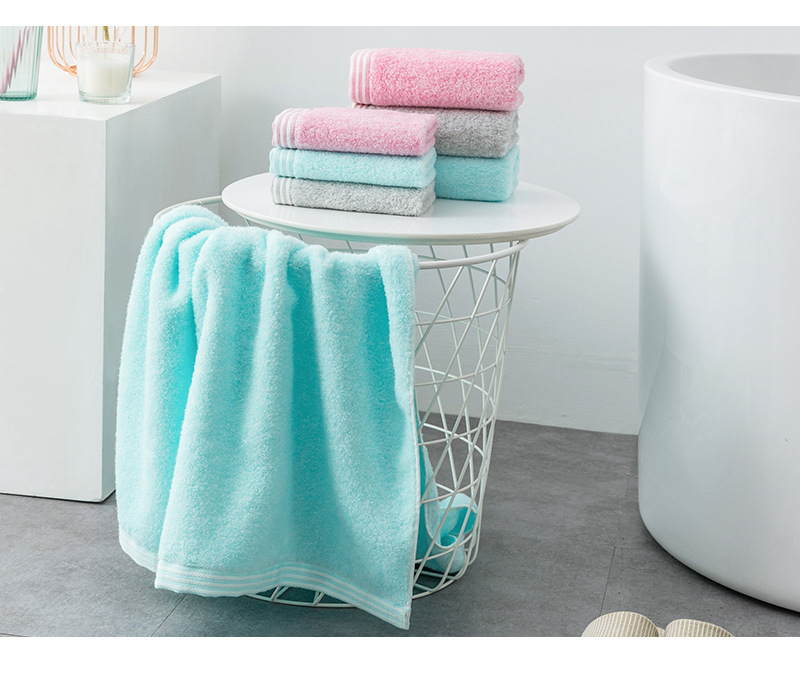 Yiwu Good Goods Cotton Untwisted Yarn Adult Bath Towel Men and Women Absorbent Bath Towel Gift Daily Necessities Bath Towel