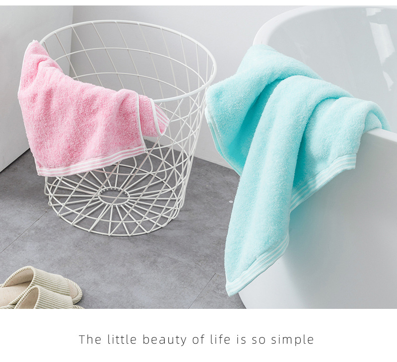 Yiwu Good Goods Cotton Untwisted Yarn Adult Bath Towel Men and Women Absorbent Bath Towel Gift Daily Necessities Bath Towel